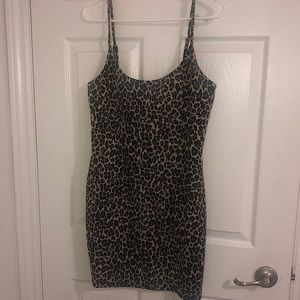 Large Dynamite cheetah print dress